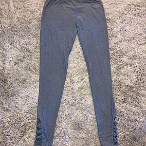 No Boundaries Super soft small grey leggings